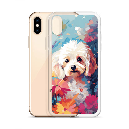 iPhone Case Painted Bichon Frise