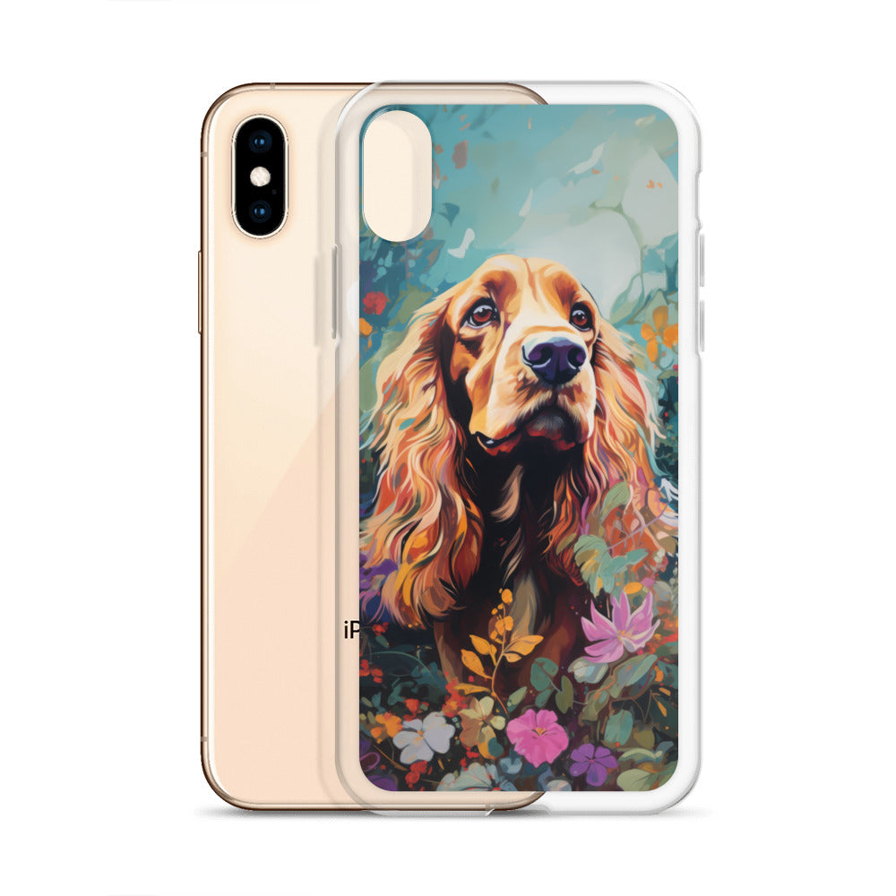 iPhone Case Painted Cocker Spaniel