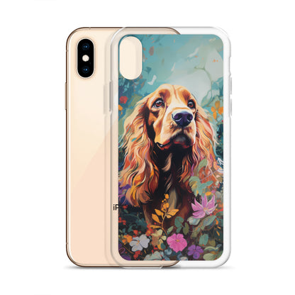 iPhone Case Painted Cocker Spaniel