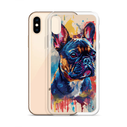 Painted French Bulldog iPhone Case