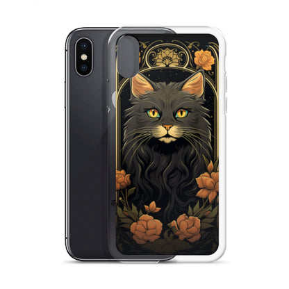 Art Nouveau Cat iPhone Case