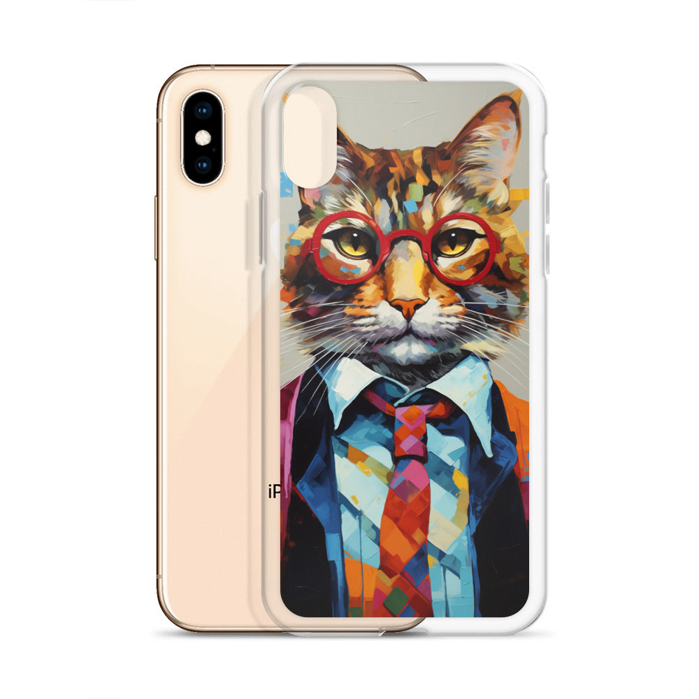 Business Cat iPhone Case