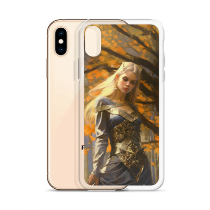 Dungeons and Dragons Female Elf iPhone Case