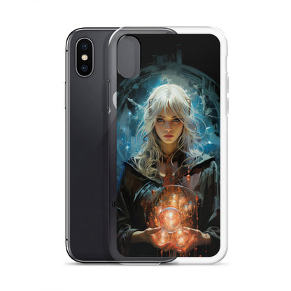 Dungeons and Dragons Female Elf Sorcerer iPhone Case