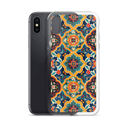iPhone Case Colorful Armenian Ceramic Tiles