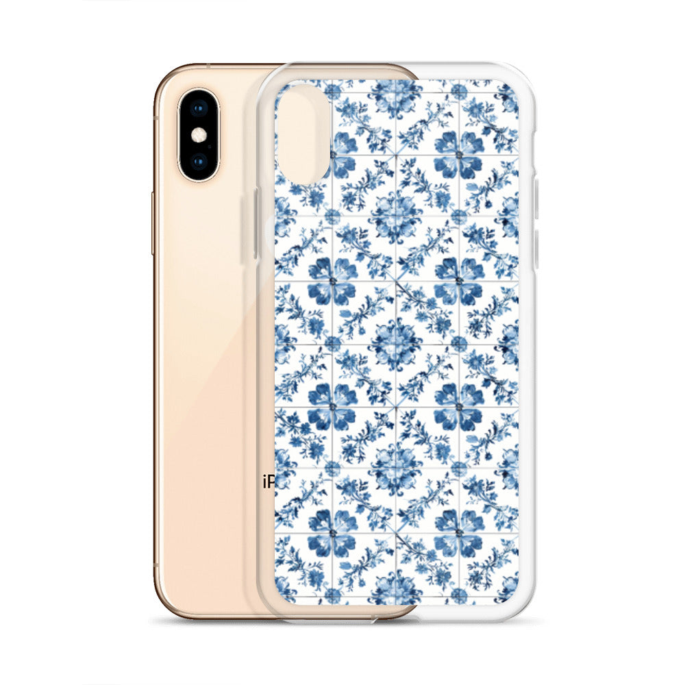 iPhone Case French Provincial 19th Century Painted Tile