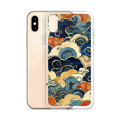 iPhone Case Stylized Clouds