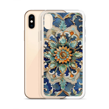 iPhone Case Malaysian Ceramic Tile Pattern