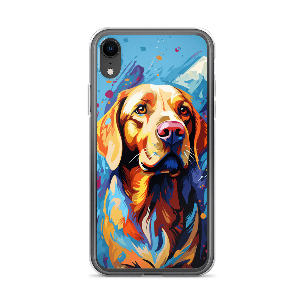 iPhone Case Painted Labrador Retriever