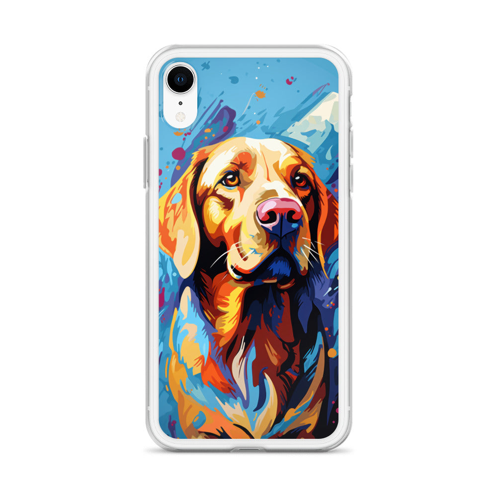 iPhone Case Painted Labrador Retriever