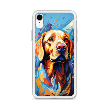 iPhone Case Painted Labrador Retriever