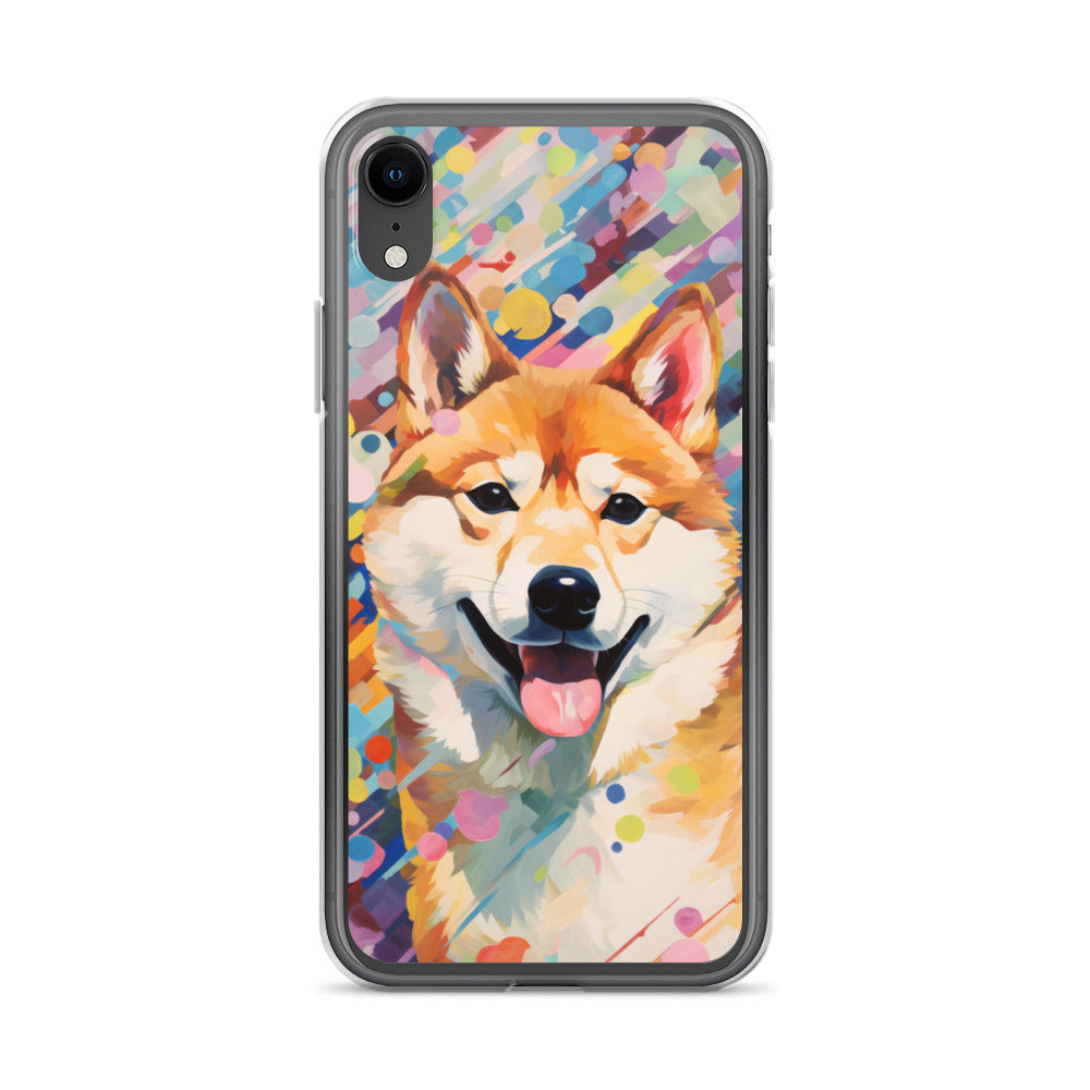 iPhone Case Painted Shiba Inu