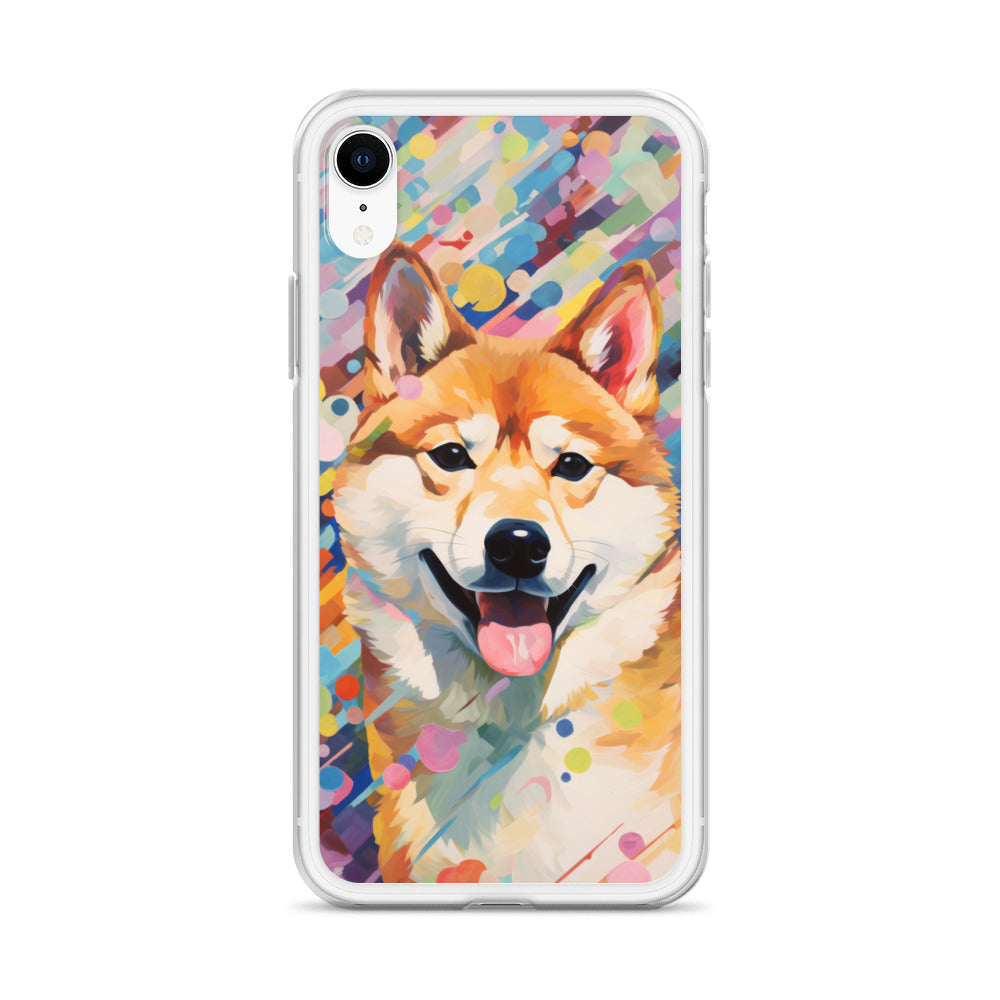 iPhone Case Painted Shiba Inu