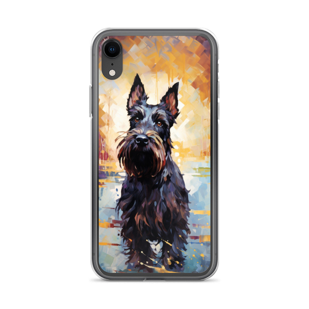 iPhone Case Painted Scottish Terrier