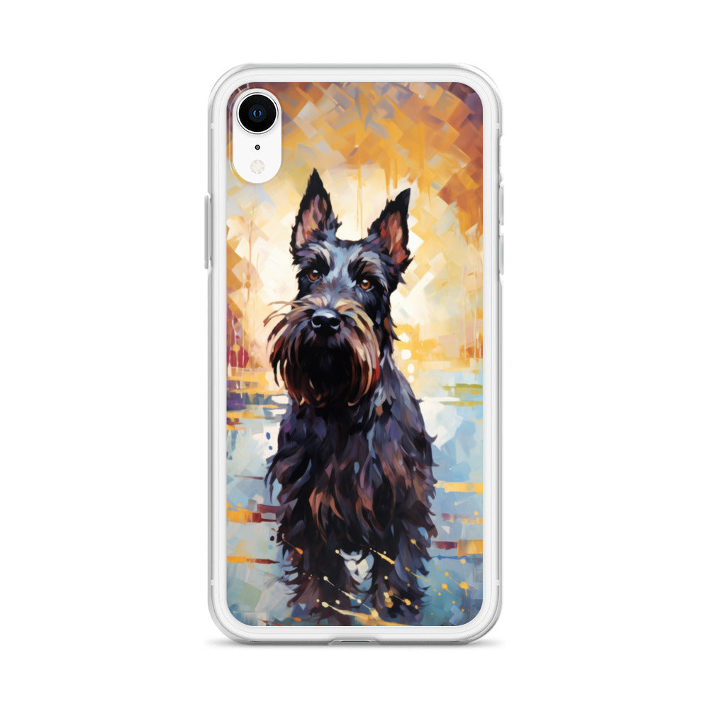 iPhone Case Painted Scottish Terrier