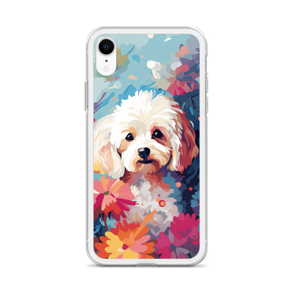 iPhone Case Painted Bichon Frise