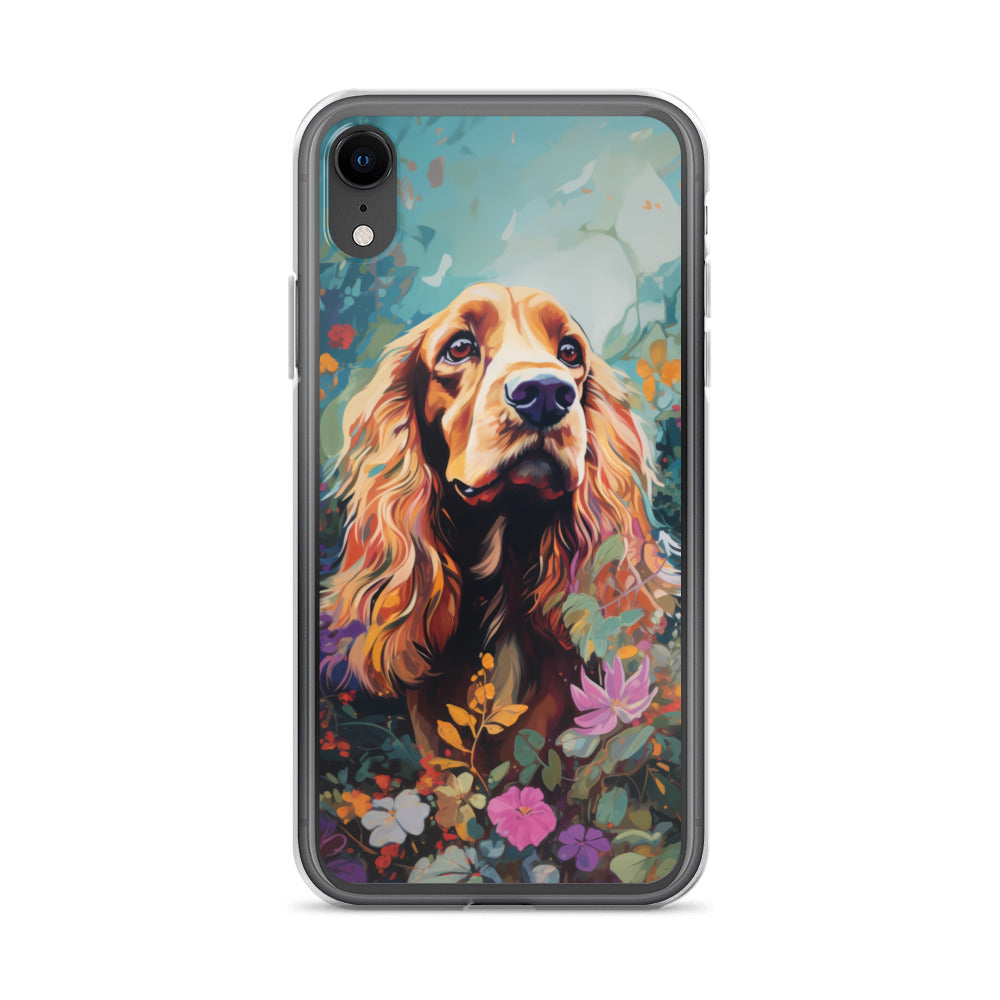 iPhone Case Painted Cocker Spaniel