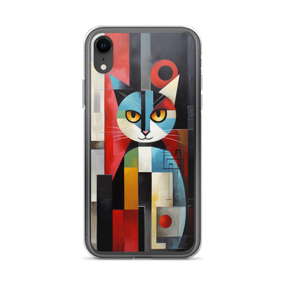 Bauhaus Kitty Cat iPhone Case