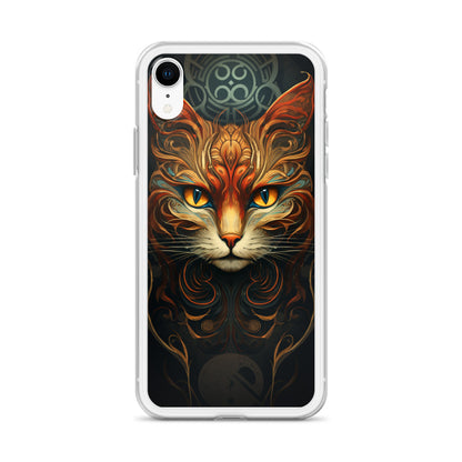 Art Nouveau Cat #2 iPhone Case