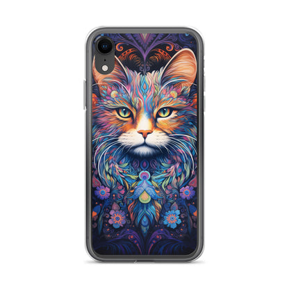 Psychedelic Cat #2 iPhone Case