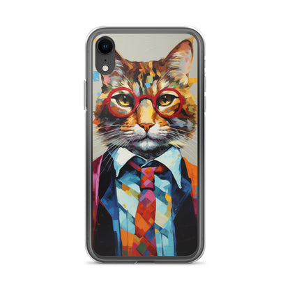 Business Cat iPhone Case