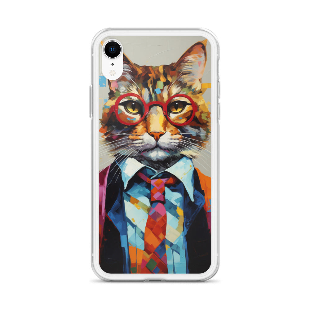 Business Cat iPhone Case