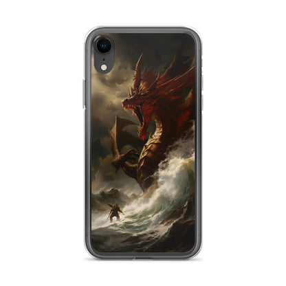 Dragon Battle iPhone Case