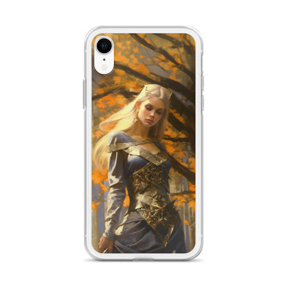 Dungeons and Dragons Female Elf iPhone Case
