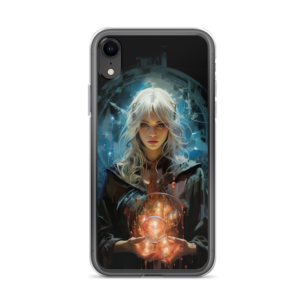 Dungeons and Dragons Female Elf Sorcerer iPhone Case
