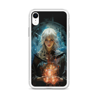 Dungeons and Dragons Female Elf Sorcerer iPhone Case
