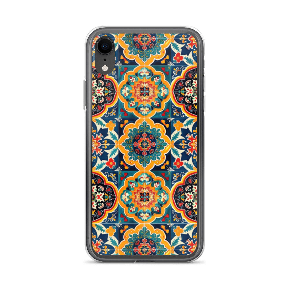 iPhone Case Colorful Armenian Ceramic Tiles