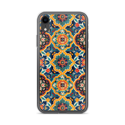 iPhone Case Colorful Armenian Ceramic Tiles
