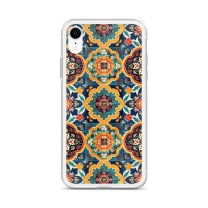 iPhone Case Colorful Armenian Ceramic Tiles