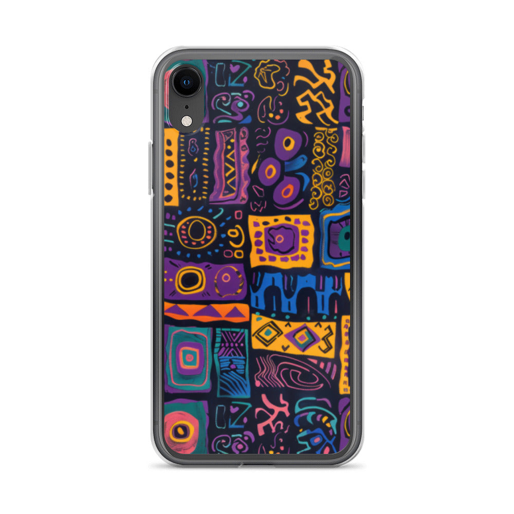 iPhone Case Colorful Yemanja Pattern