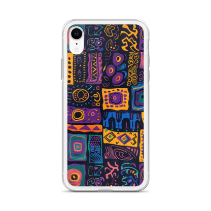 iPhone Case Colorful Yemanja Pattern