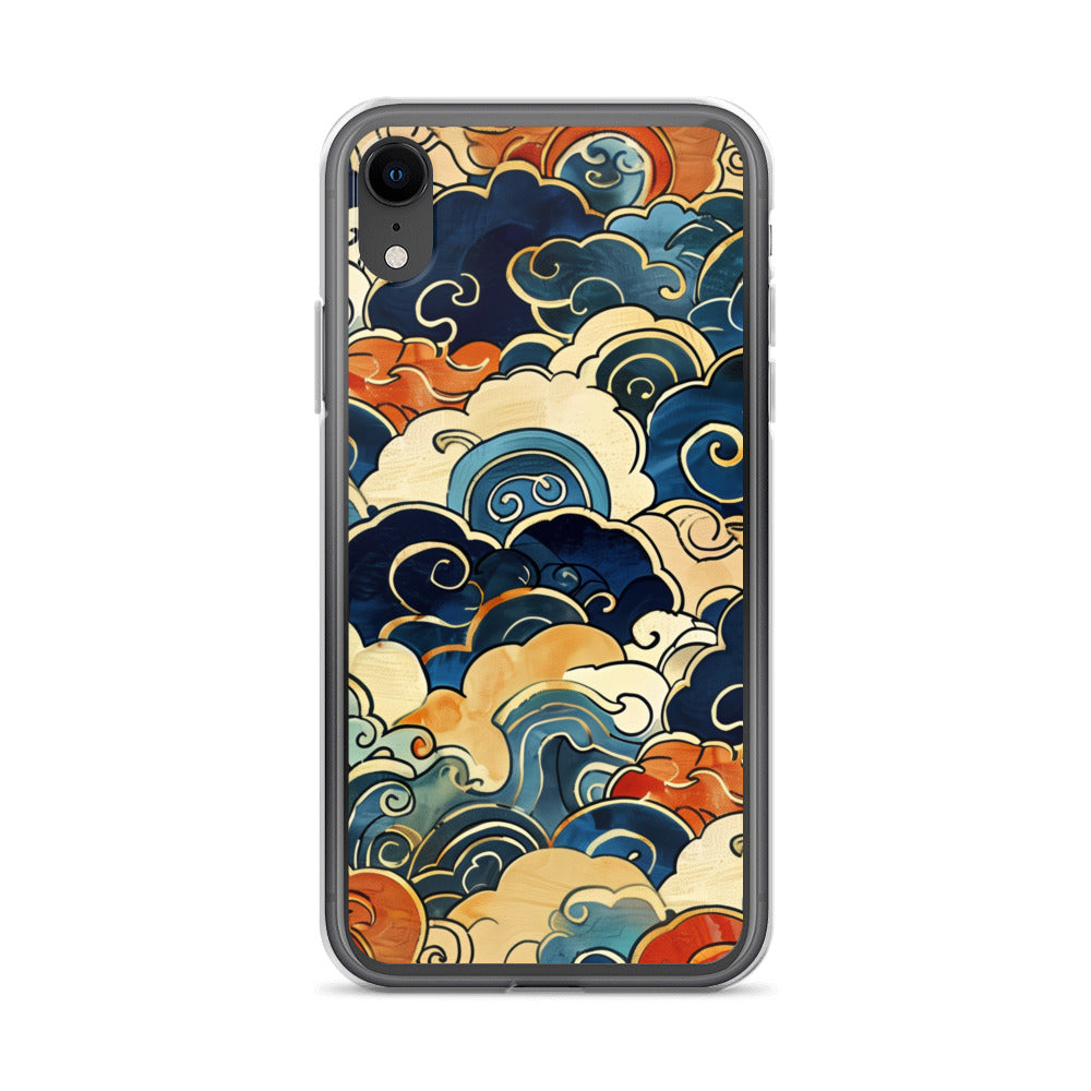 iPhone Case Stylized Clouds