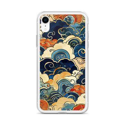 iPhone Case Stylized Clouds