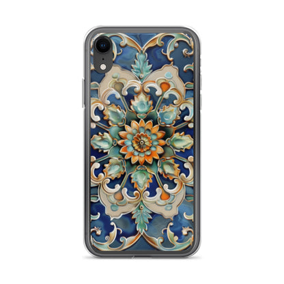iPhone Case Malaysian Ceramic Tile Pattern
