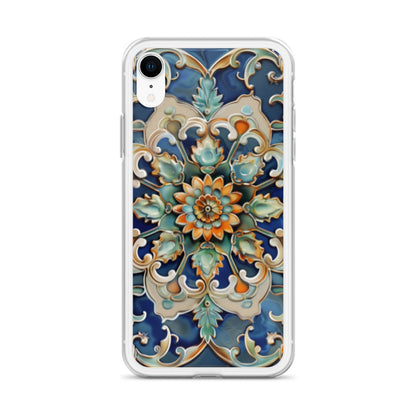 iPhone Case Malaysian Ceramic Tile Pattern