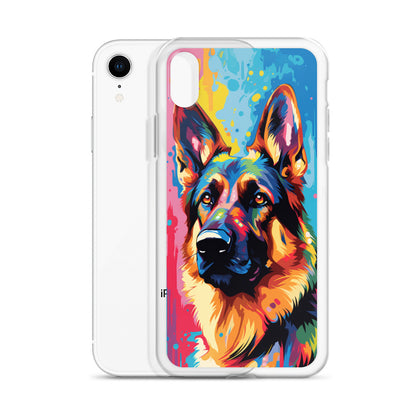 iPhone Case Painted German Shepherd