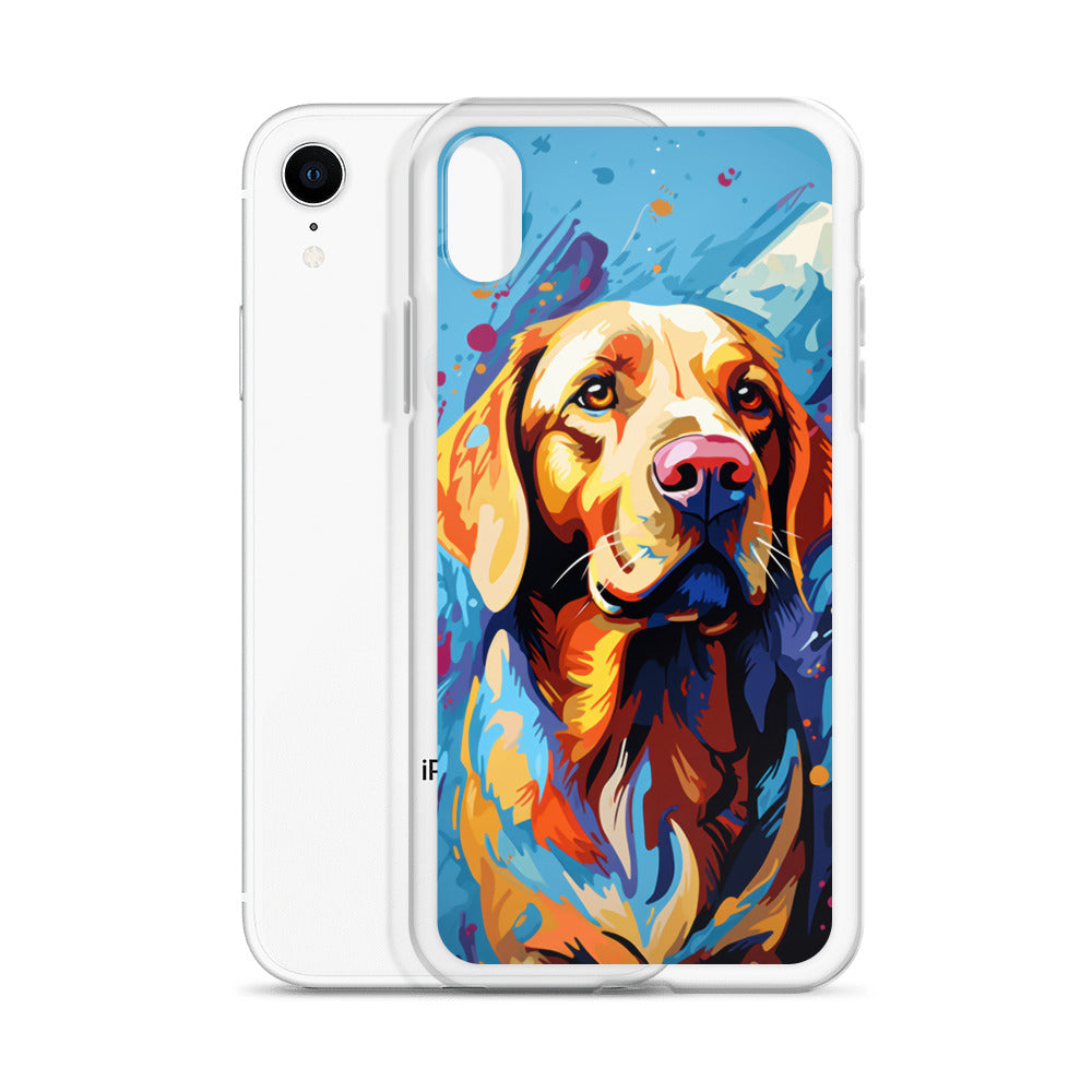 iPhone Case Painted Labrador Retriever