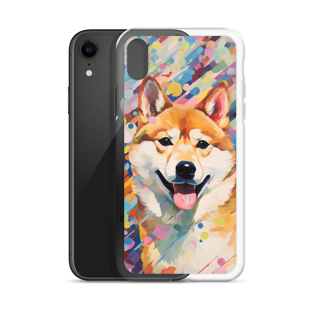 iPhone Case Painted Shiba Inu
