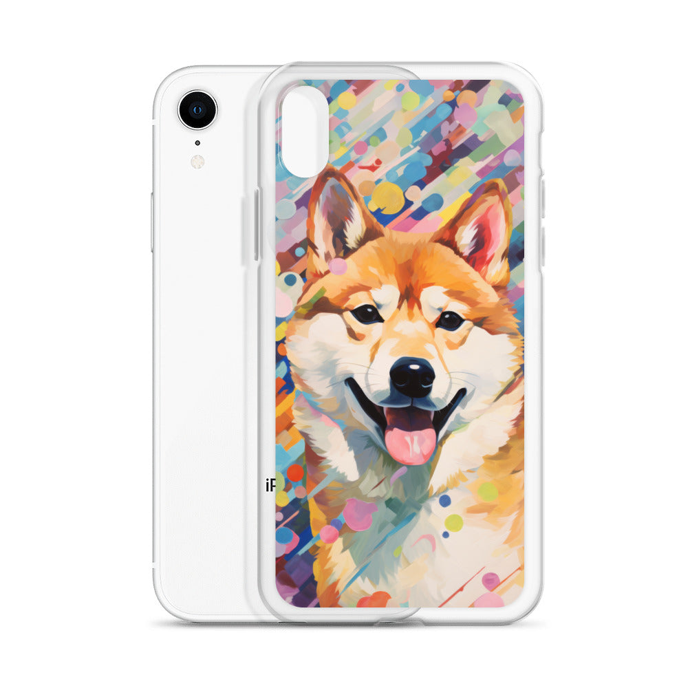 iPhone Case Painted Shiba Inu