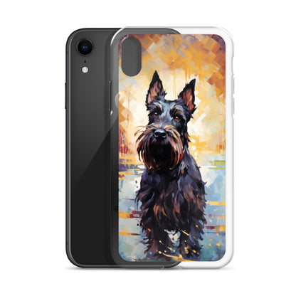 iPhone Case Painted Scottish Terrier