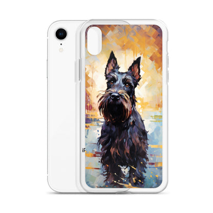 iPhone Case Painted Scottish Terrier