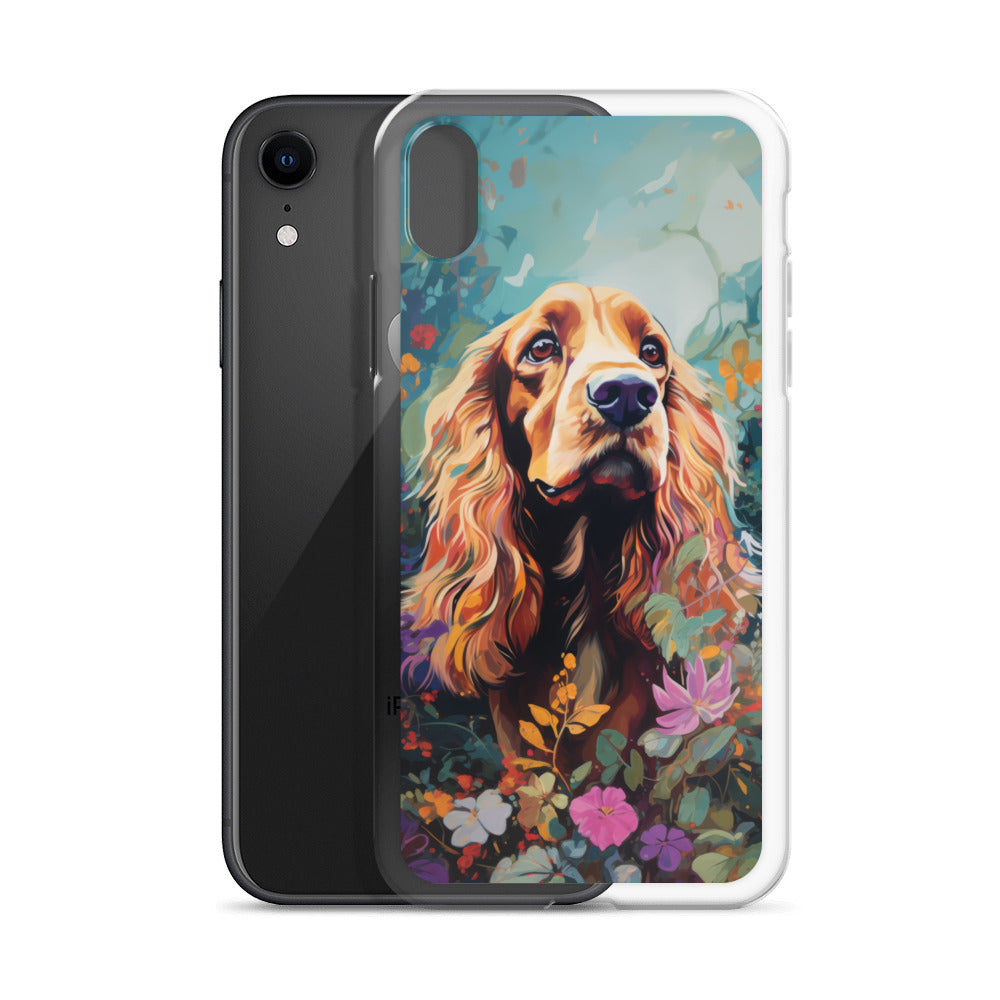 iPhone Case Painted Cocker Spaniel