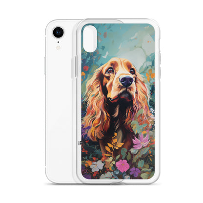 iPhone Case Painted Cocker Spaniel