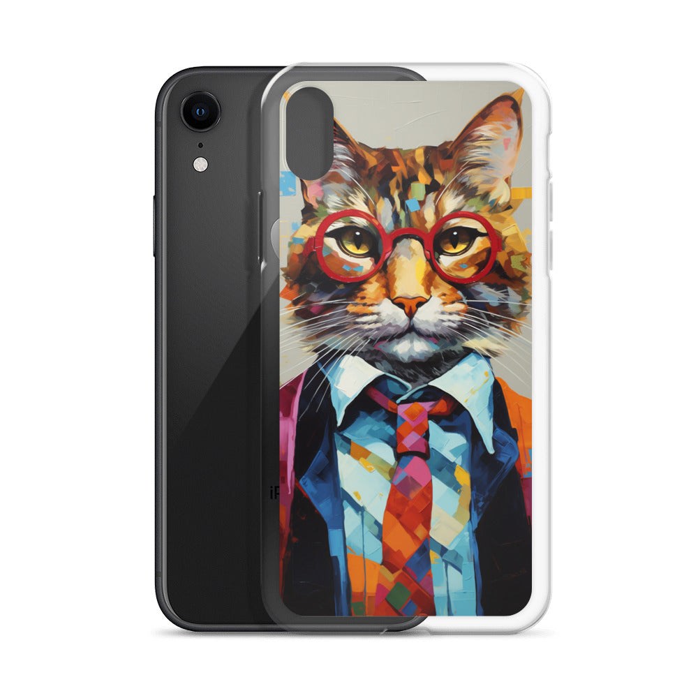 Business Cat iPhone Case