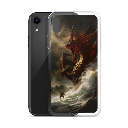 Dragon Battle iPhone Case