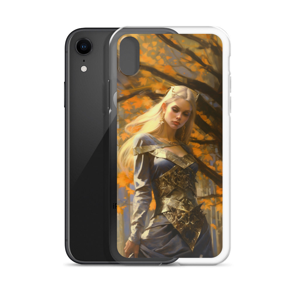 Dungeons and Dragons Female Elf iPhone Case